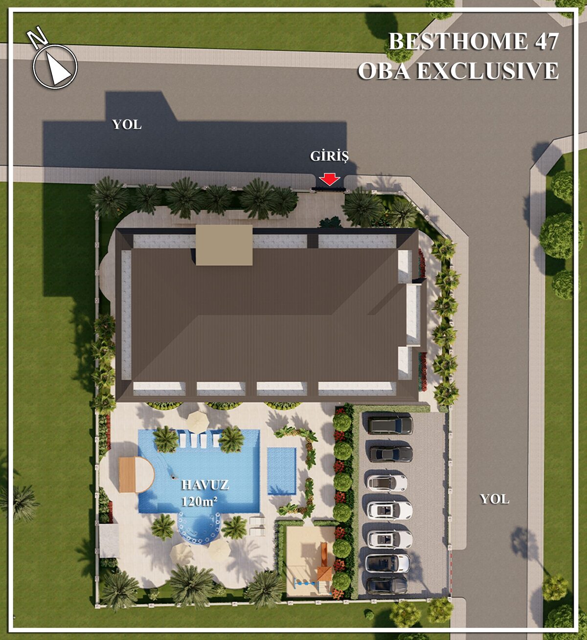 Квартира з 1 спальнею, 52м² в Аланія, Туреччина [ID: TA07-005]