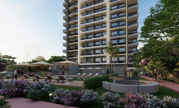 Apartment in Mersin, Turkey, 44m²