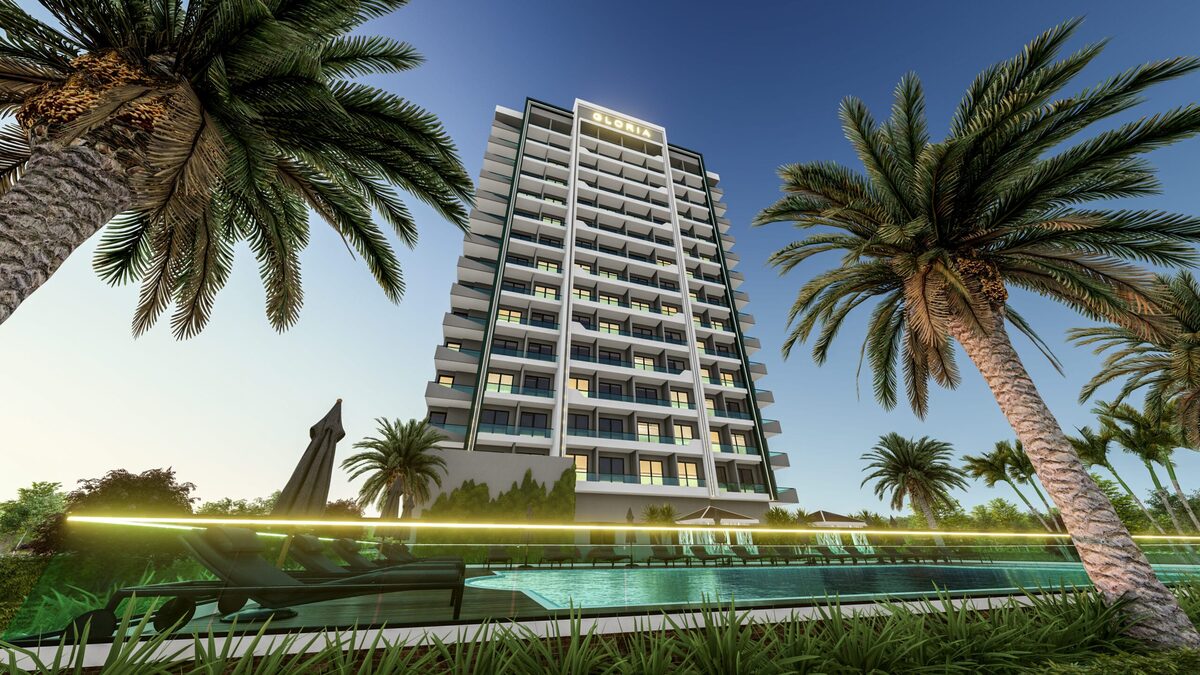 Квартира з 1 спальнею, 44м² в Мерсін, Туреччина [ID: TM04-002]