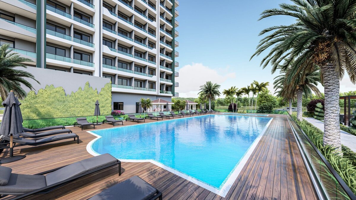 Квартира з 1 спальнею, 44м² в Мерсін, Туреччина [ID: TM04-002]