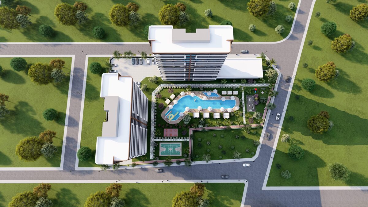 Квартира з 1 спальнею, 43м² в Мерсін, Туреччина [ID: TM04-001]