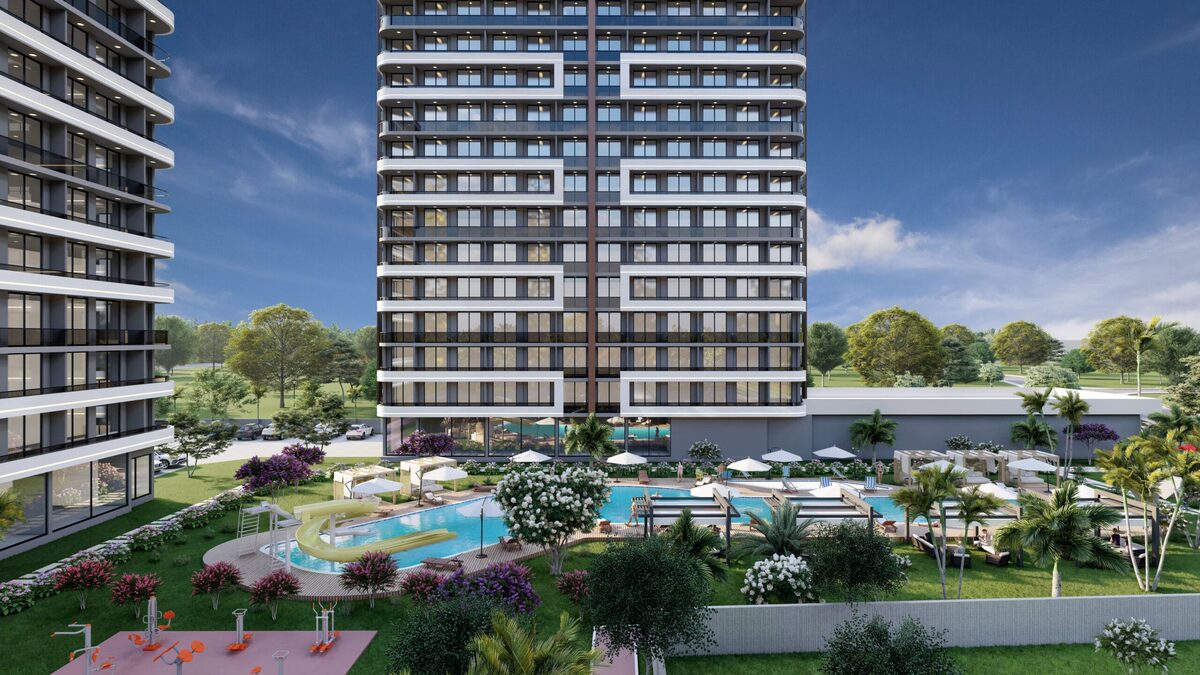 Квартира з 1 спальнею, 43м² в Мерсін, Туреччина [ID: TM04-001]