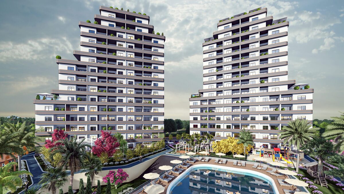 Квартира з 2 спальнями, 64м² в Мерсін, Туреччина [ID: TM03-022]