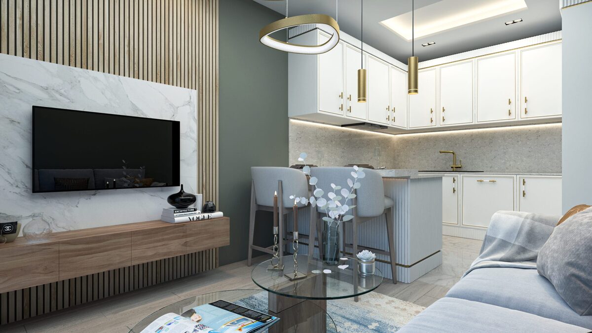 Квартира з 1 спальнею, 42м² в Мерсін, Туреччина [ID: TM03-021]