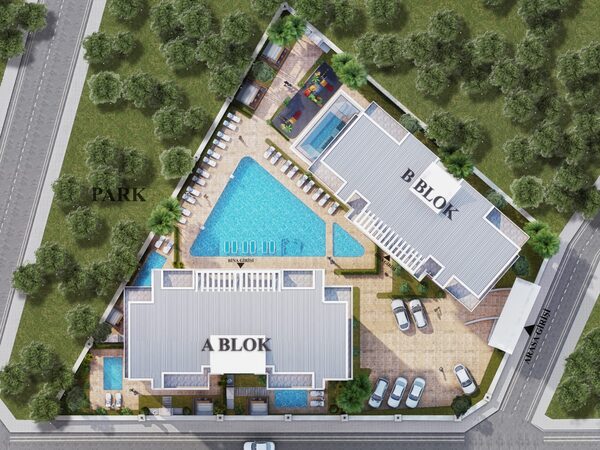 Квартира в Алания, Турция, 44.6м² - изображение 8