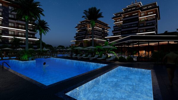 Квартира в Алания, Турция, 58м² - изображение 11