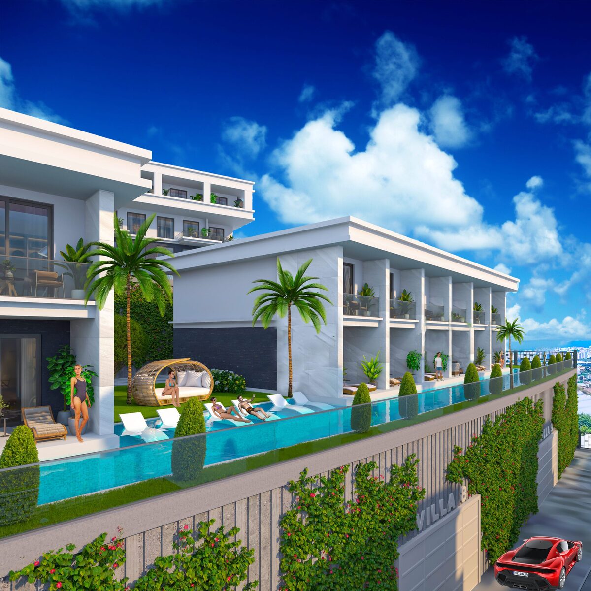 Dupleks z 2 sypialniami, 85m² w Alanya, Turcja [ID: TA36-003]