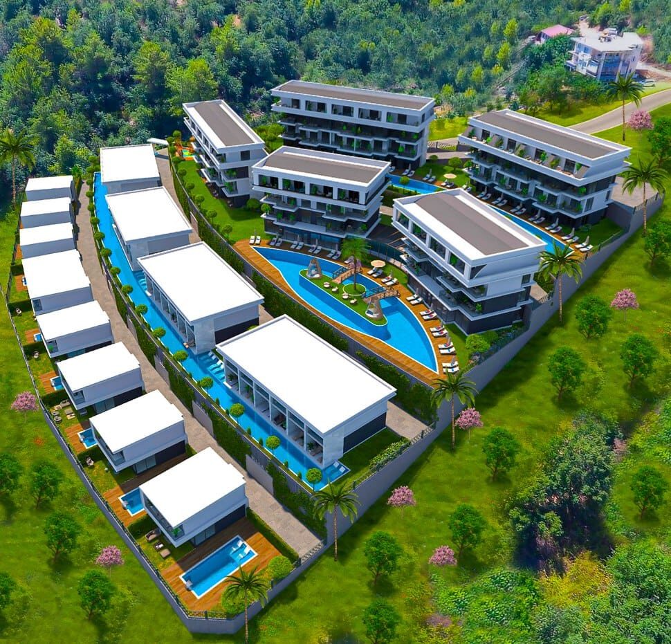 Dupleks z 2 sypialniami, 85m² w Alanya, Turcja [ID: TA36-003]