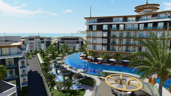 Квартира в Алания, Турция, 56м² - изображение 3