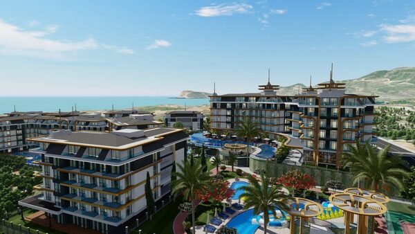 Квартира в Алания, Турция, 56м² - изображение 4