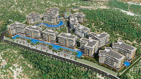 Квартира в Алания, Турция, 56м² - изображение 5