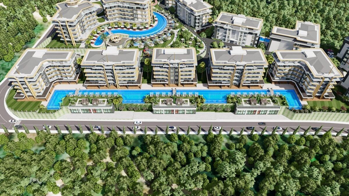 Квартира з 1 спальнею, 56м² в Аланія, Туреччина [ID: TA35-001]