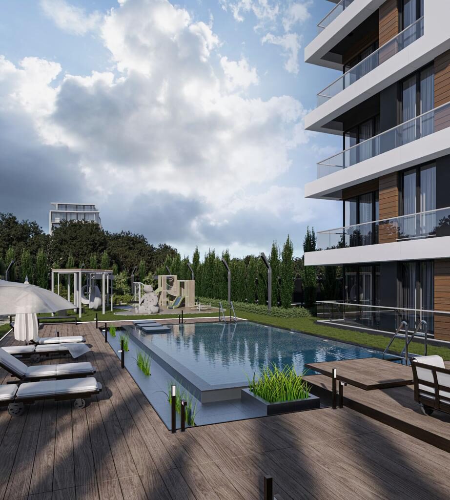 Квартира с 1 спальней, 56м² в Алания, Турция [ID: TA18-018]