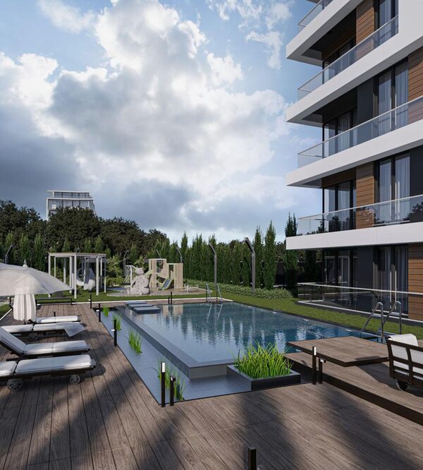 Квартира в Алания, Турция, 56м² - изображение 11
