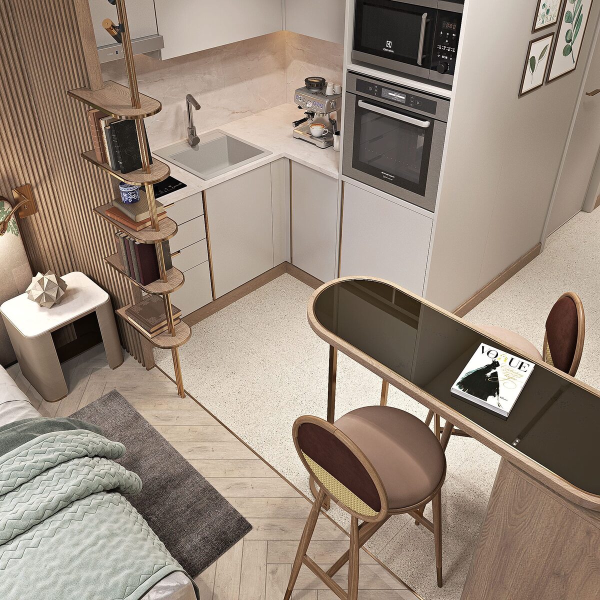 Квартира с 1 спальней, 29м² в Батуми, Грузия [ID: 0402-001]