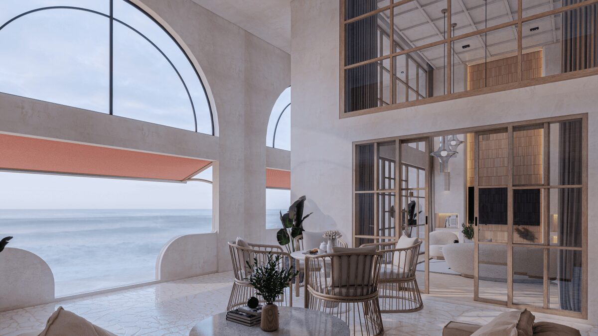 Apartament z 3 sypialniami, 246m² w Wyspa Bali, Indonezja [ID: 0906-080]