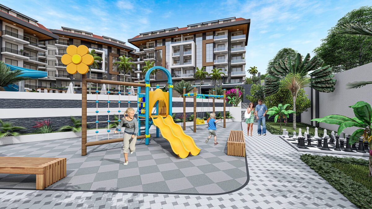 Квартира с 1 спальней, 45м² в Алания, Турция [ID: TA34-001]