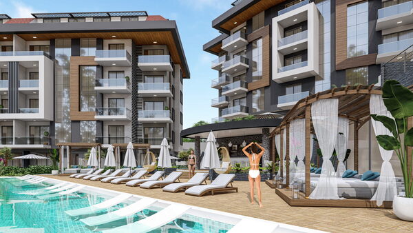 Квартира в Алания, Турция, 45м² - изображение 4