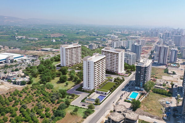 Apartment in Mersin, Turkey, 52m²