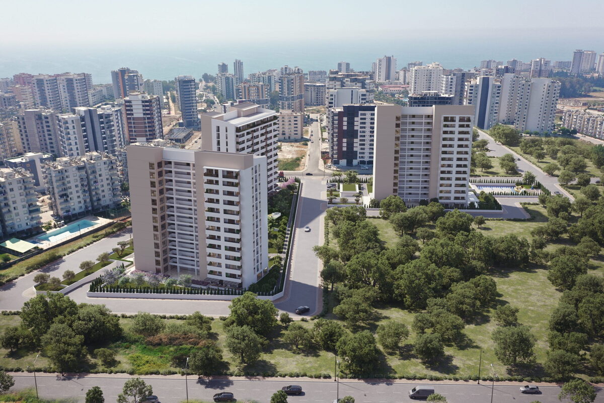 Квартира з 1 спальнею, 52м² в Мерсін, Туреччина [ID: TM01-003]