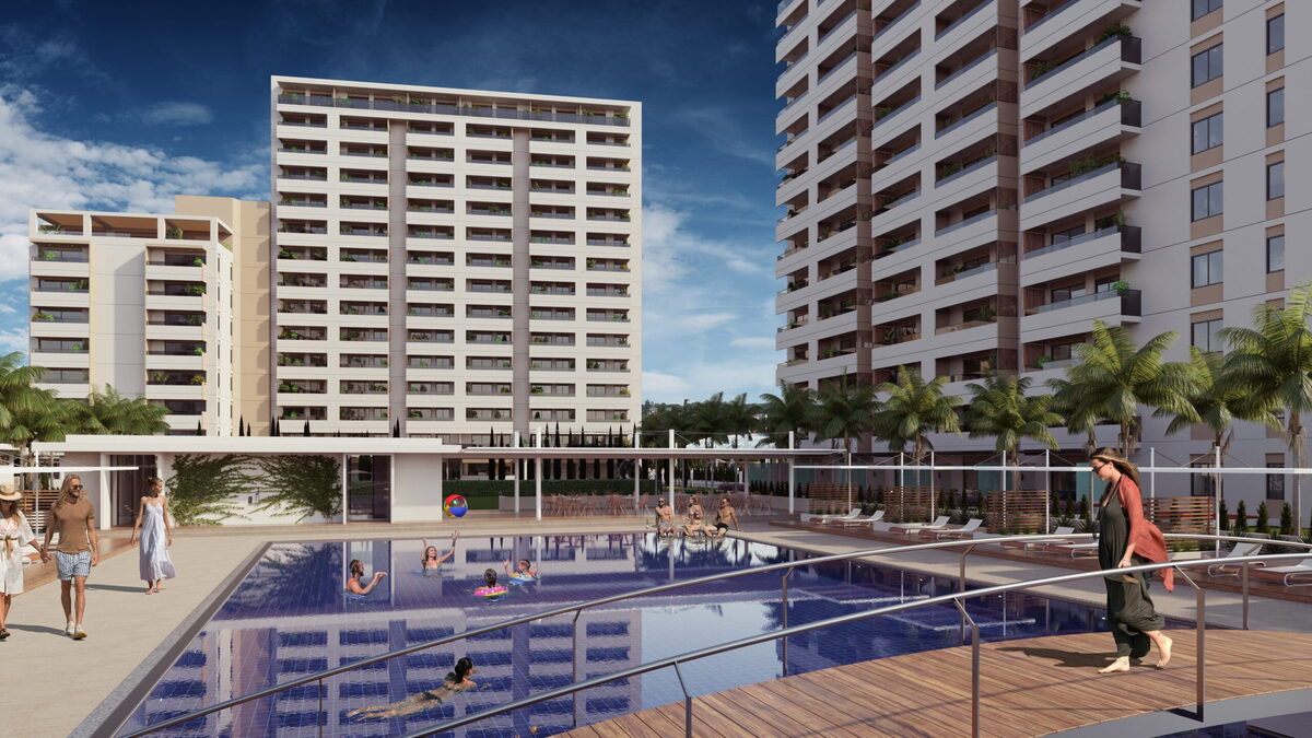 Apartment with 2 bedrooms, 61m² in Mersin, Turkey [ID: TM01-002]