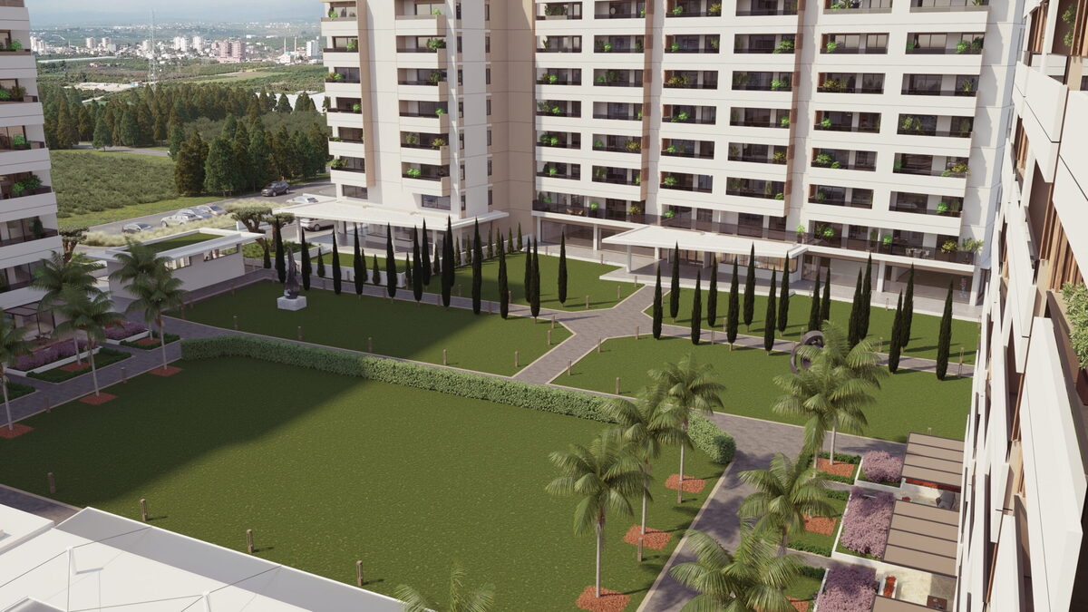 Apartment with 2 bedrooms, 61m² in Mersin, Turkey [ID: TM01-002]