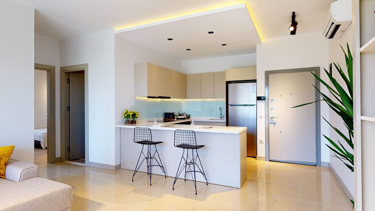 Apartment with 2 bedrooms, 61m² in Mersin, Turkey [ID: TM01-002]