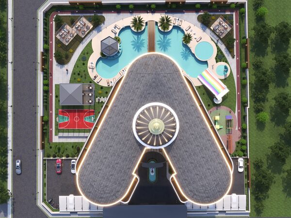 Квартира в Алания, Турция, 56м² - изображение 5