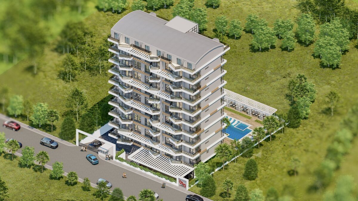 Квартира з 1 спальнею, 50м² в Аланія, Туреччина [ID: TA16-003]