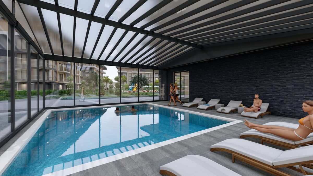 Apartment with 1 bedroom, 52m² in Alanya, Turkey [ID: TA14-005]