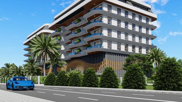 Дуплекс в Алания, Турция, 45м² - изображение 2