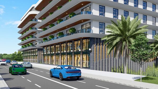 Дуплекс в Алания, Турция, 45м² - изображение 3