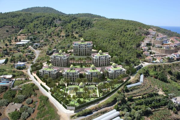 Апартаменты 2 спальни 95 м² в Алании