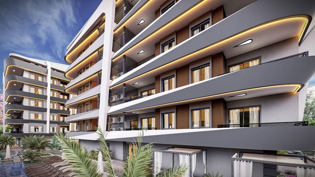 Квартира с 2 спальнями, 104м² в Алания, Турция [ID: TA04-016]