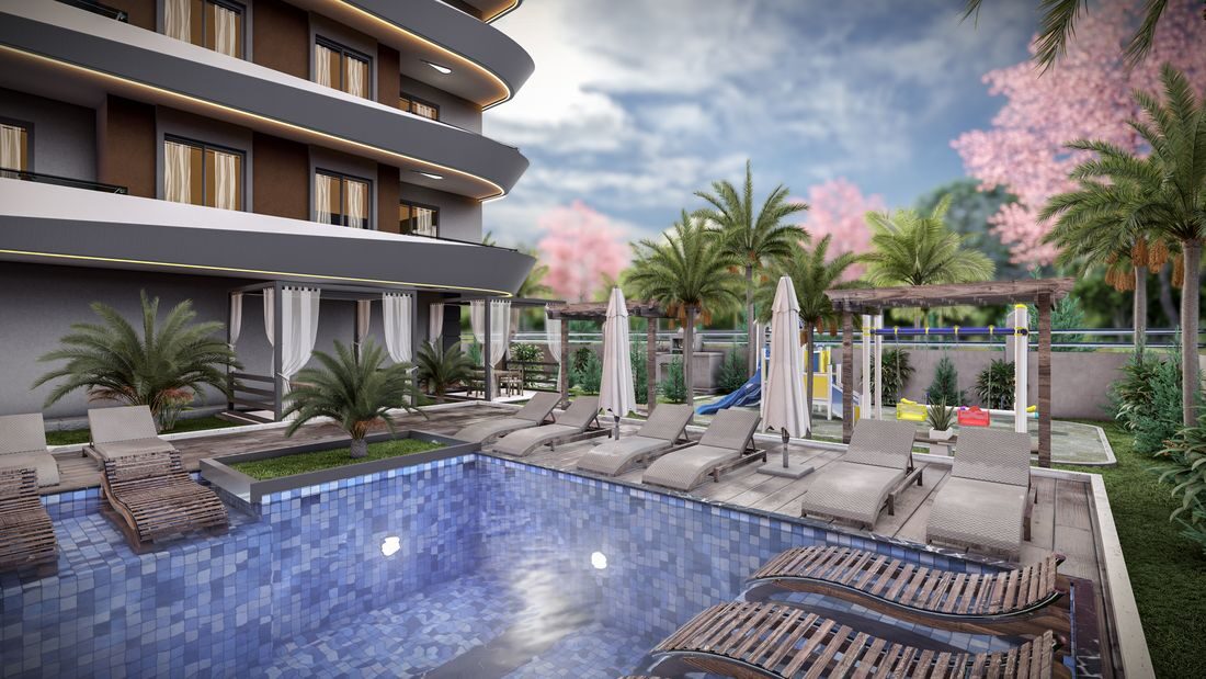 Квартира с 2 спальнями, 104м² в Алания, Турция [ID: TA04-016]