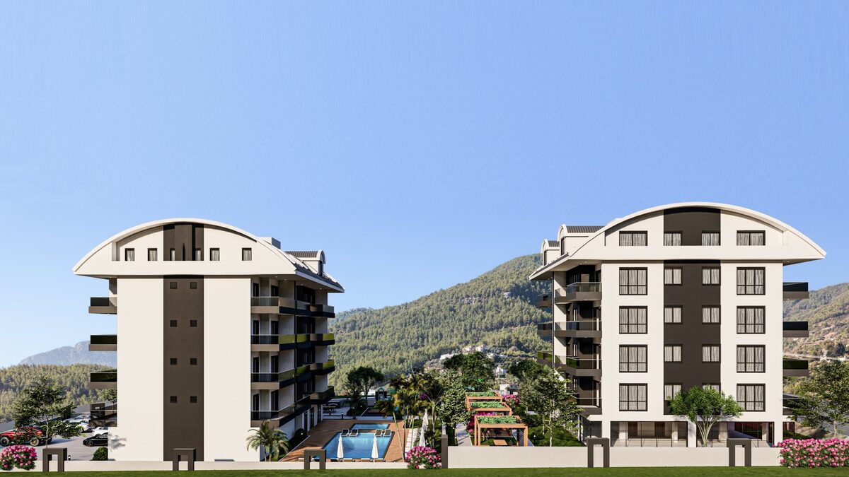 Apartament z 1 sypialnią, 48m² w Alanya, Turcja [ID: TA02-006]
