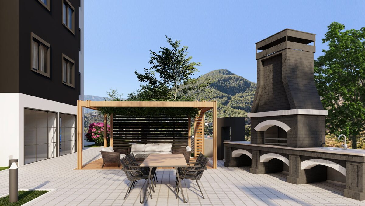 Apartament z 1 sypialnią, 48m² w Alanya, Turcja [ID: TA02-006]
