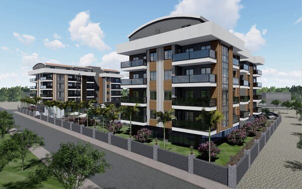 Апартаменти 1 спальня 50 м² в Аланії, Туреччина