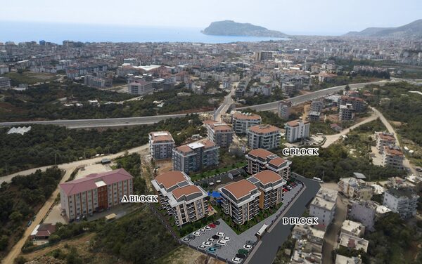 Квартира в Алания, Турция, 54м² - изображение 4