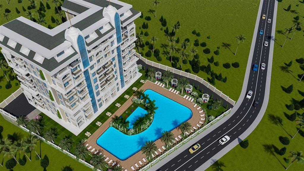 Квартира з 1 спальнею, 44м² в Аланія, Туреччина [ID: TA03-008]