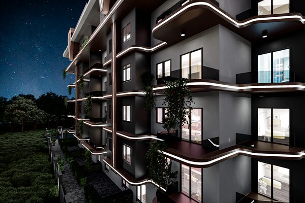 Квартира в Алания, Турция, 47м² - изображение 2