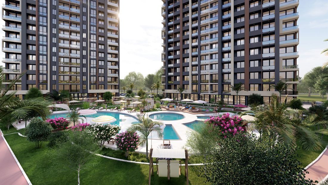 Квартира з 1 спальнею, 69м² в Мерсін, Туреччина [ID: TM03-012]