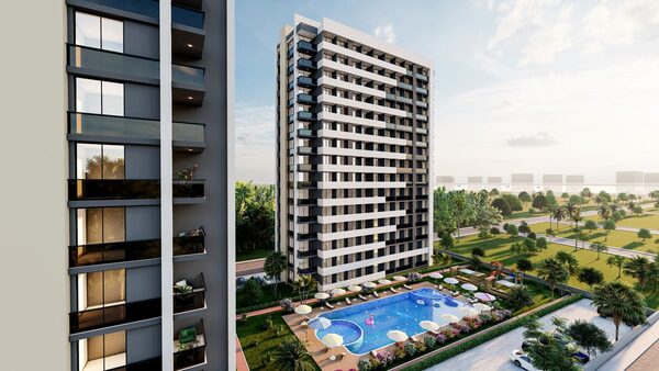 Apartament w Mersin, Turcja, 65m² - obraz 2