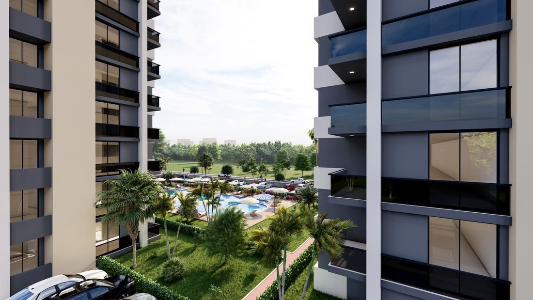 Apartament z 1 sypialnią, 65m² w Mersin, Turcja [ID: TM03-011]