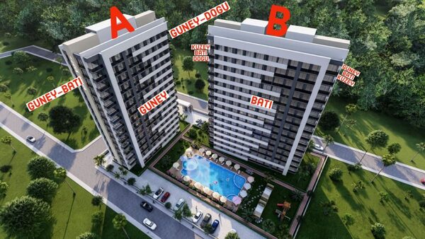 Apartament w Mersin, Turcja, 65m² - obraz 10