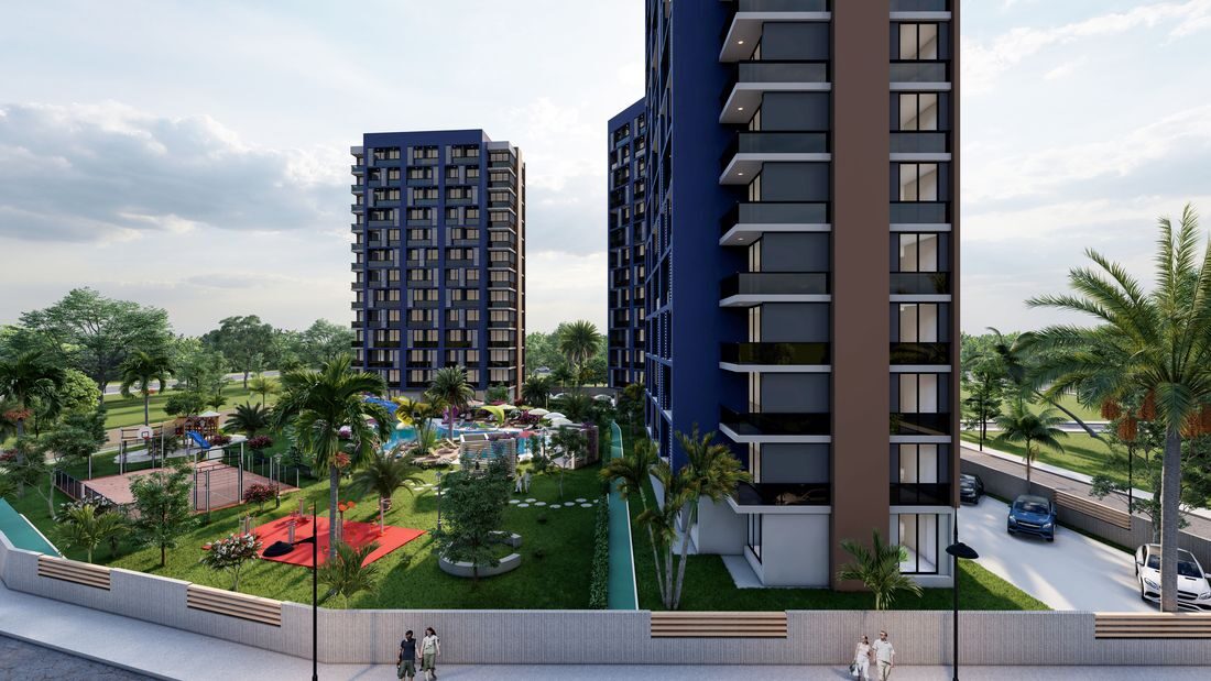Apartament z 1 sypialnią, 56m² w Mersin, Turcja [ID: TM03-001]