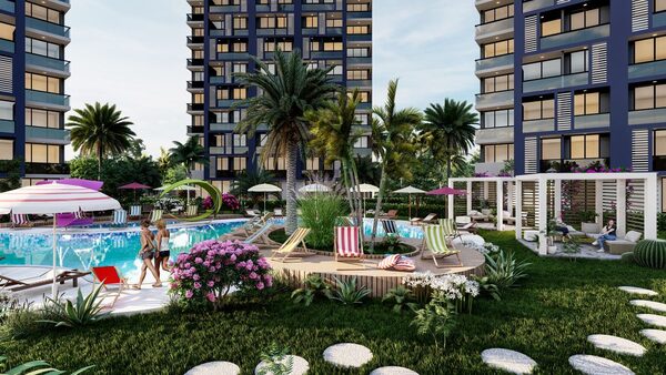 Apartament w Mersin, Turcja, 56m² - obraz 6