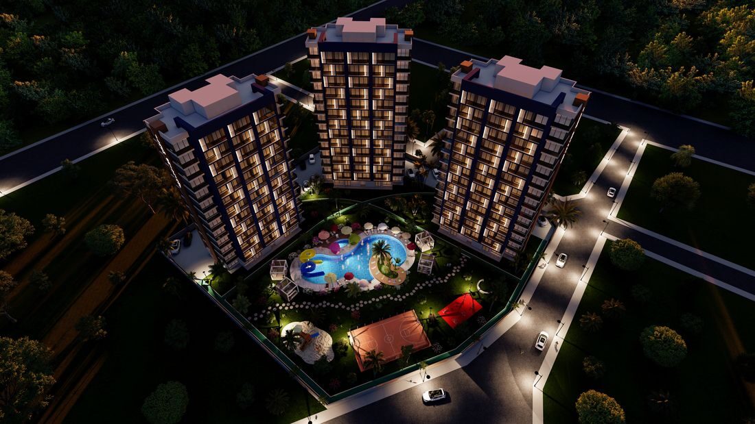 Apartment with 2 bedrooms, 77m² in Mersin, Turkey [ID: TM03-002]