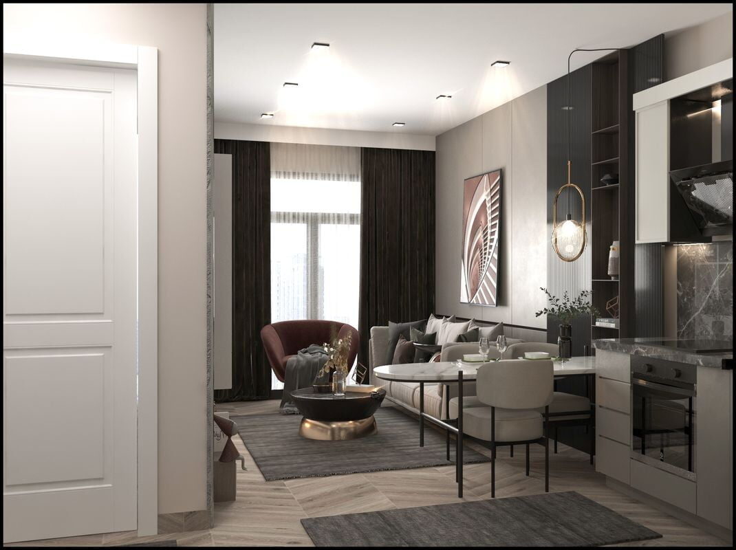 Apartment with 2 bedrooms, 77m² in Mersin, Turkey [ID: TM03-002]