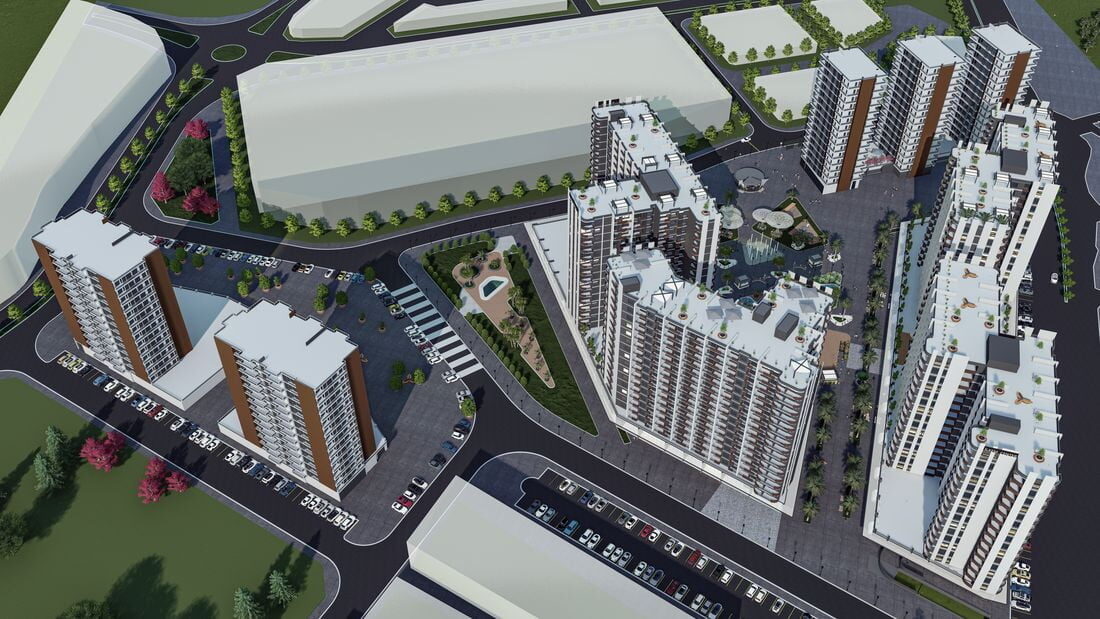 Квартира з 1 спальнею, 70м² в Мерсін, Туреччина [ID: TM03-003]